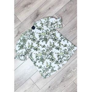 Alex Marie Botanical Ditsy Floral Puff Sleeve Top
